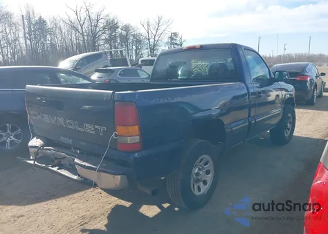 2001 Chevrolet Silverado 1500 z USA, uszkodzony, nr VIN 1GCEC14W71Z292888